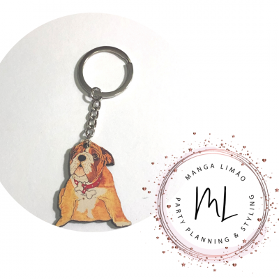 Porta chaves Bulldog