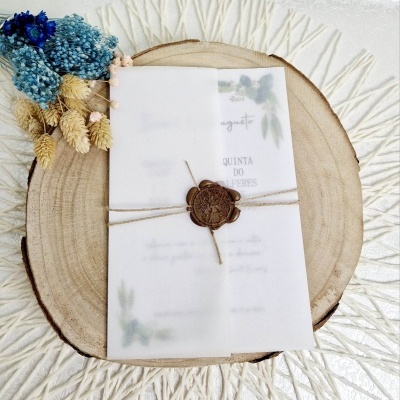 Convite Lacre Convite Lacre