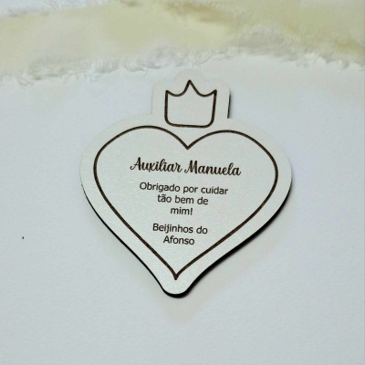 Coração Íman para Educadoras