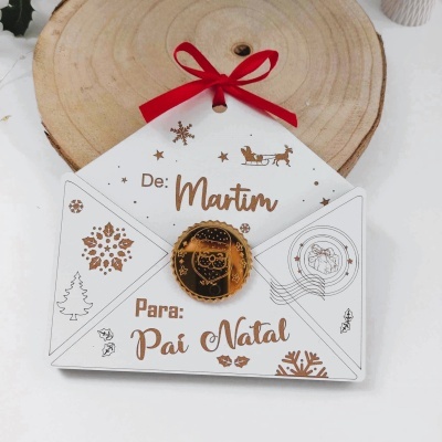 Envelope Correio Pai Natal
