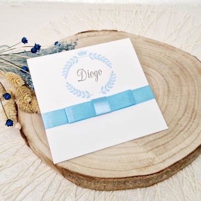 Convite Coroa - Menino