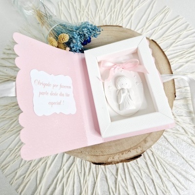 caixa com gesso perfumado