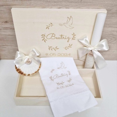 Conjunto Batismo Folhas