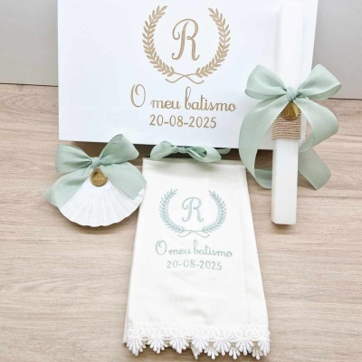 Conjunto Batismo Espigas