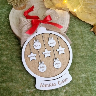 Placa globo para porta