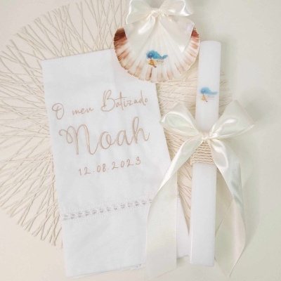 Conjunto Batismo Caixa Winnie