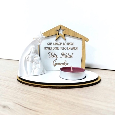 Presépio Personalizado – Figuras em Gesso