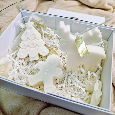 Kit de 3 Velas Natalinas