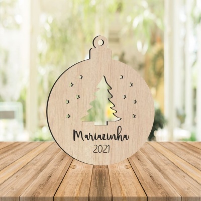 Bola Natal Personalizada Arvore