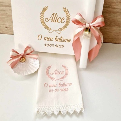 Conjunto Batismo Espigas