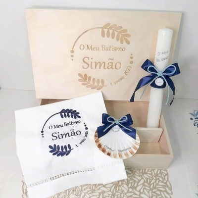 Conjunto Batismo Caixa Cru Conjunto Batismo Caixa Cru