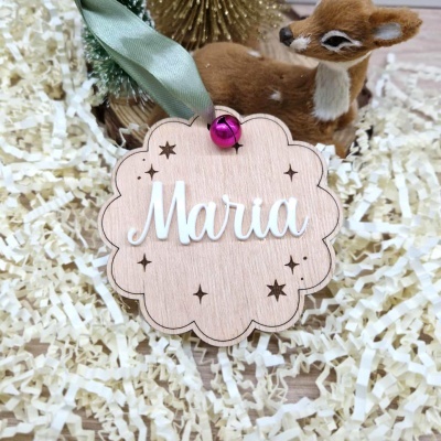 Bola de Natal Personalizada | Nome