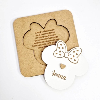 Convite Padrinhos Lacinho