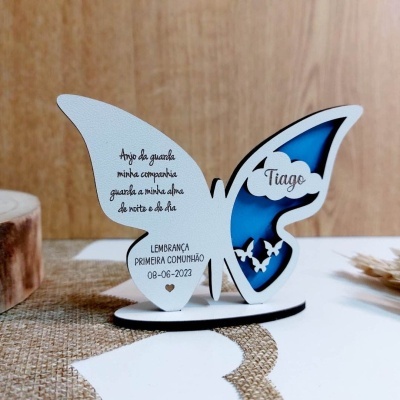 Lembrança borboleta com base Lembrança borboleta com base