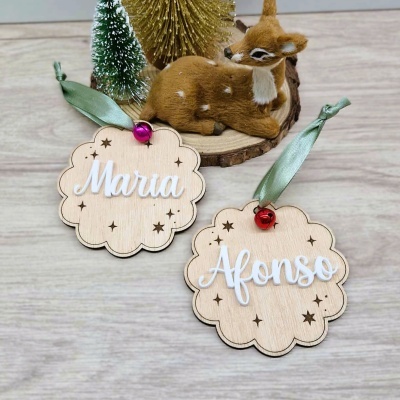 Bola de Natal Personalizada | Nome