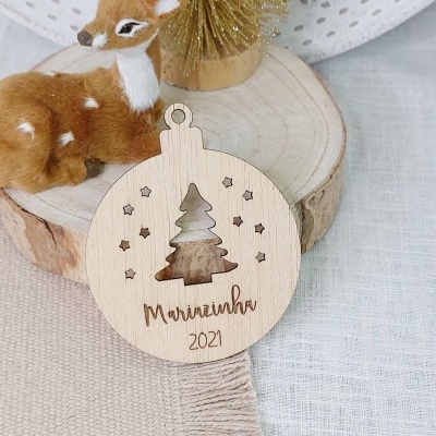 Bola Natal Personalizada Arvore