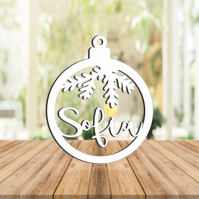 Bola enfeite de Natal