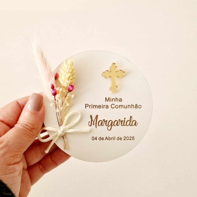 Íman Redondo floral