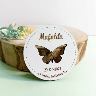 Íman Borboleta Vazada