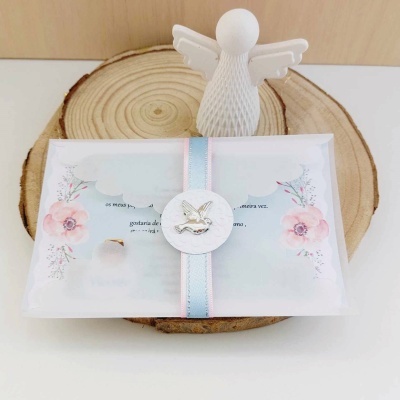 Convite Anjo Convite Anjo