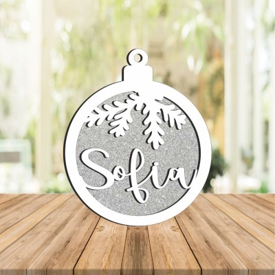 Bola enfeite de Natal