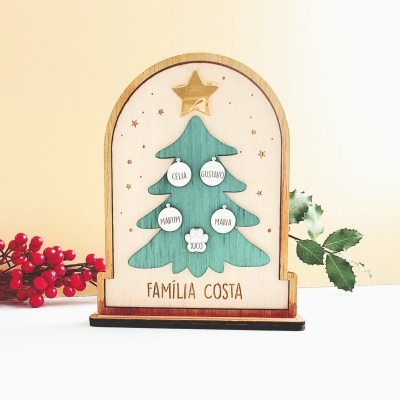 Árvore de Natal Família