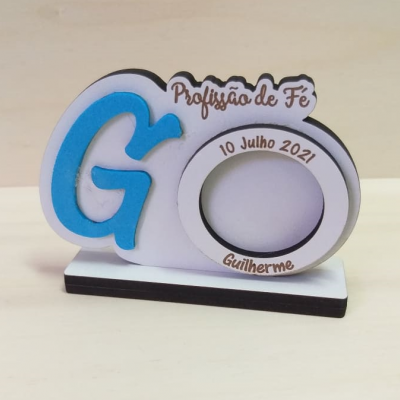 Mini moldura Profissão de Fé Mini moldura Profissão de Fé