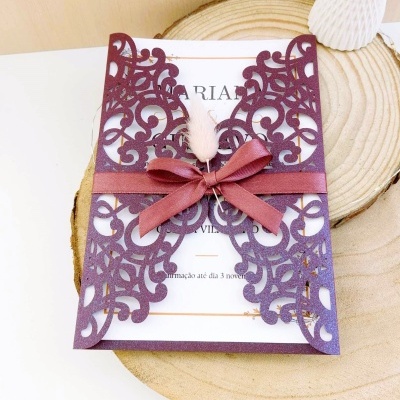 Convite Rendado Casamento