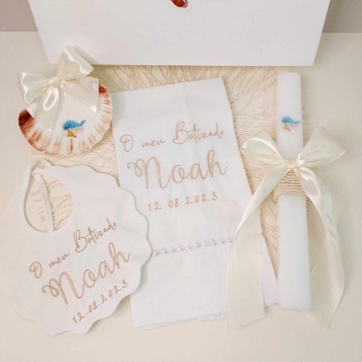 Conjunto Batismo Caixa Winnie