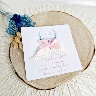 Pagela com gesso asas