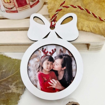 Mini moldura para arvore de natal