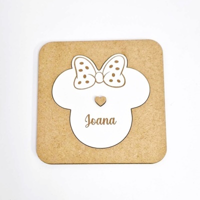 Convite Padrinhos Lacinho