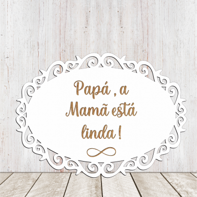 Placa de entrada Oval 2245