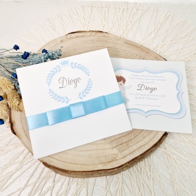 Convite Coroa - Menino