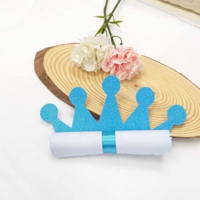 Convite batismo Coroa