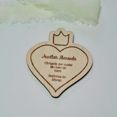 Coração Íman para Educadoras