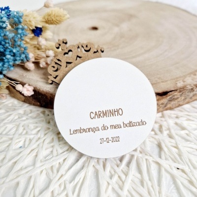 Mini moldura íman coroa