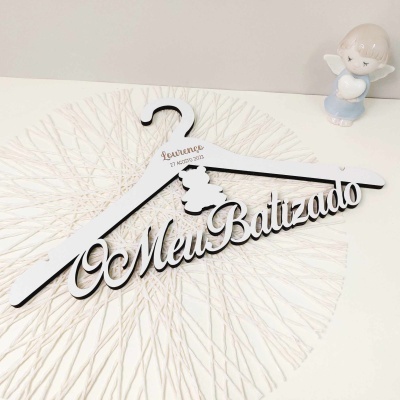 Cabide - O Meu Batizado Ursinho