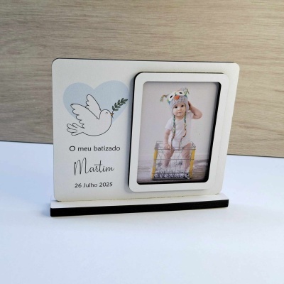 Moldura Batizado Pomba