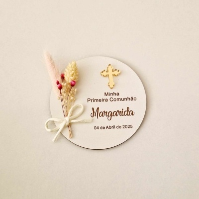 Íman Redondo floral