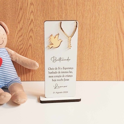 Lembrança Batismo Oração