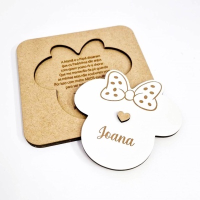 Convite Padrinhos Lacinho