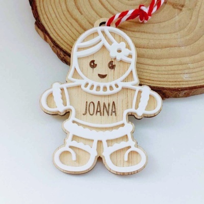 Família de Bonecos de Gengibre