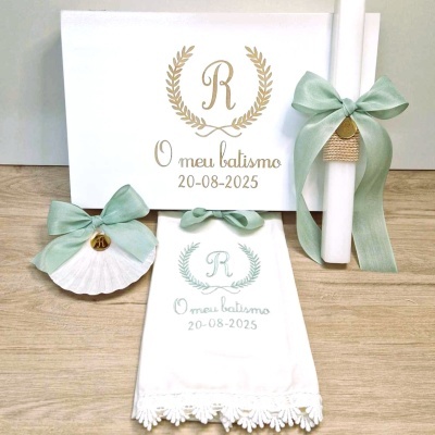 Conjunto Batismo Espigas