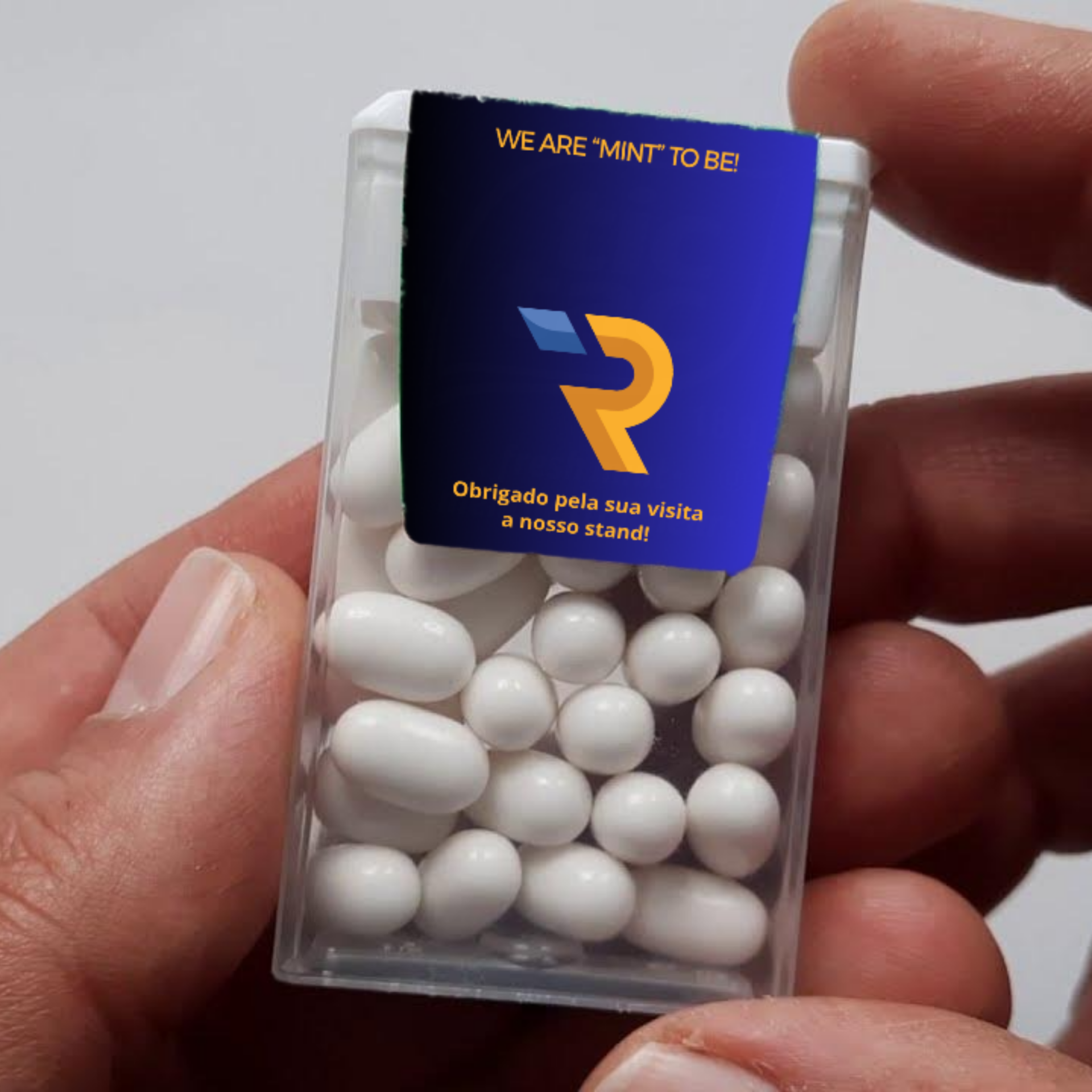Tic Tac Mints Personalizados com Logotipo da Empresa