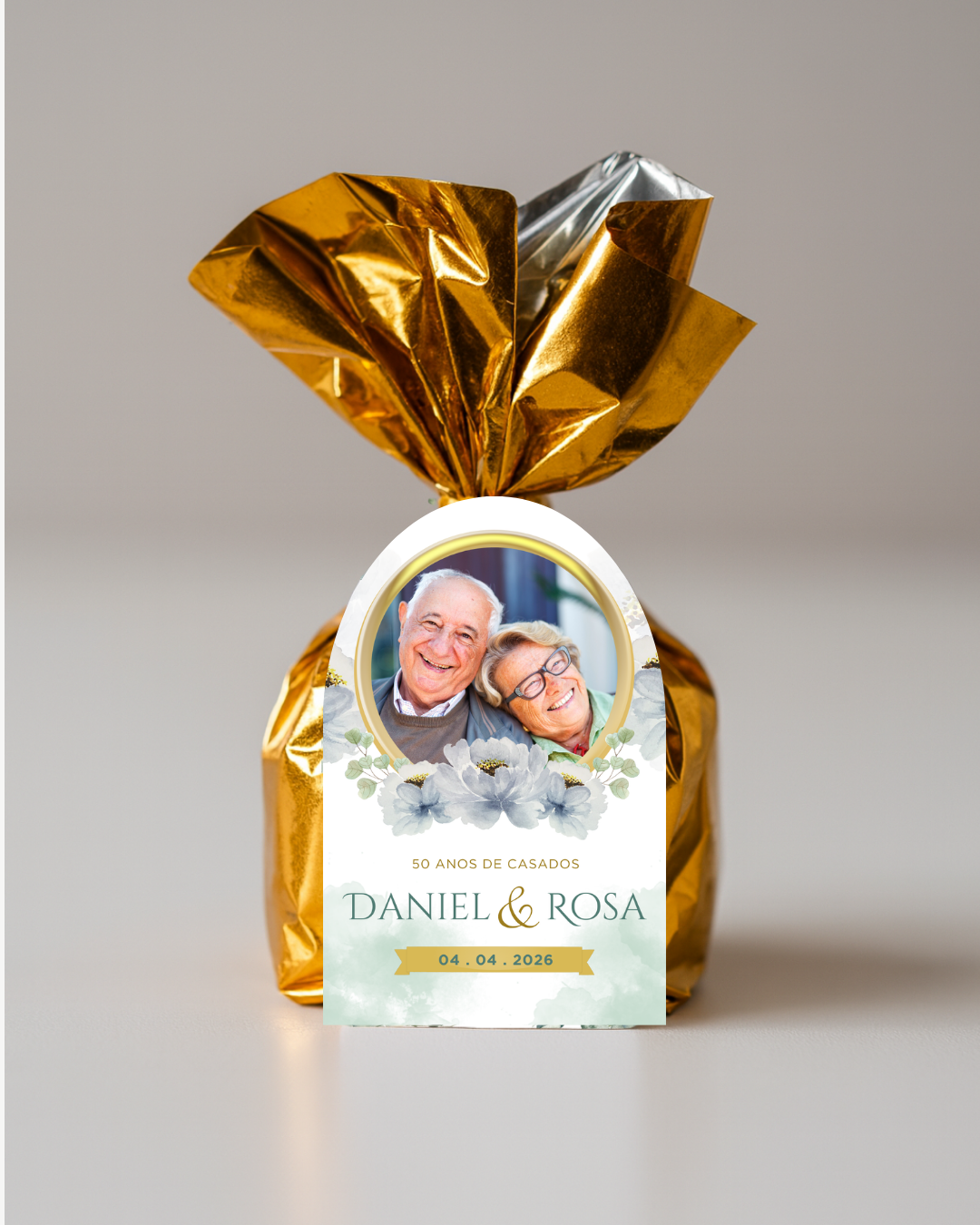 Bombons de Caramelo com imagem personalizada