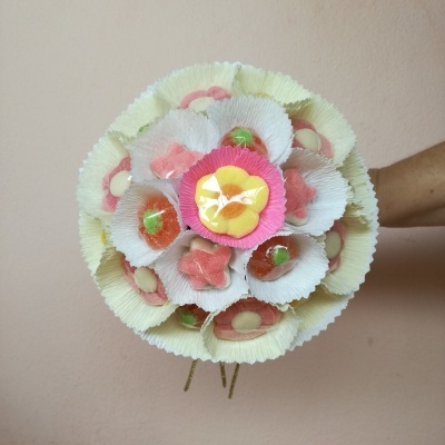 Mini&#x20;Bouquet&#x20;de&#x20;Gomas&#x20;para&#x20;Noiva&#x20;fazer&#x20;jogo&#x20;das&#x20;solteiras&#x21;