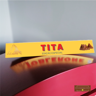 Barra&#x20;de&#x20;Chocolate&#x20;Toblerone&#x20;Grande&#x20;200gr&#x20;Personalizado&#x20;com&#x20;Nome