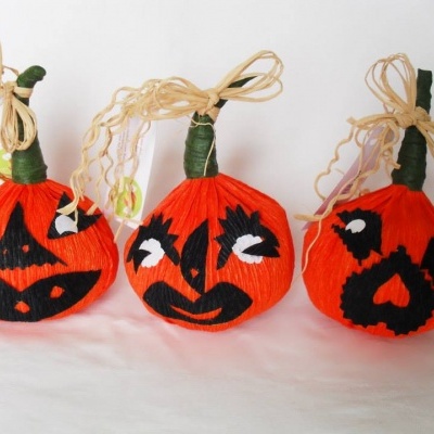 Mini-Abóboras de Halloween com Gomas