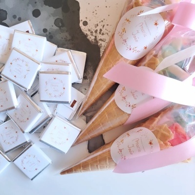 Cone de Bolacha com Gomas | Lembranças para Festas Infantis ou Crianças